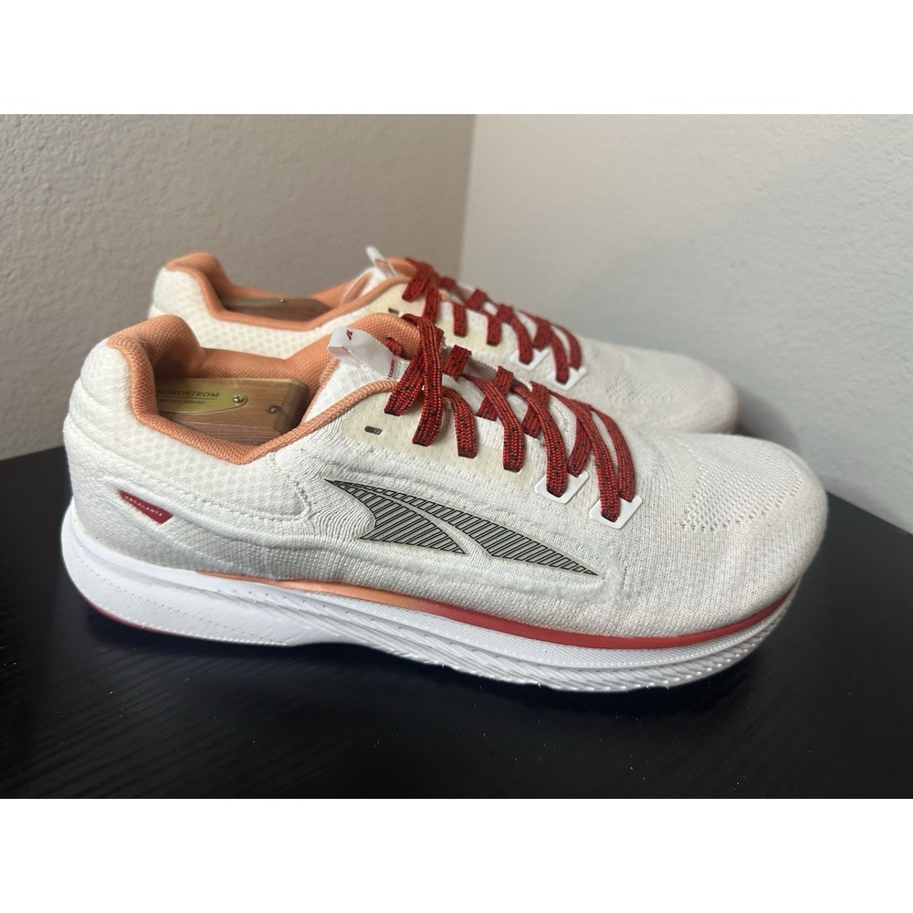Altra Escalante 3 Shoes Mens 10 White Red Athletic Running Minimalist Sneakers